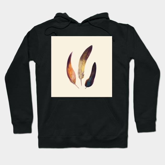 Three Feathers Hoodie