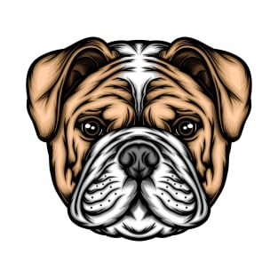 American bulldog illustration T-Shirt