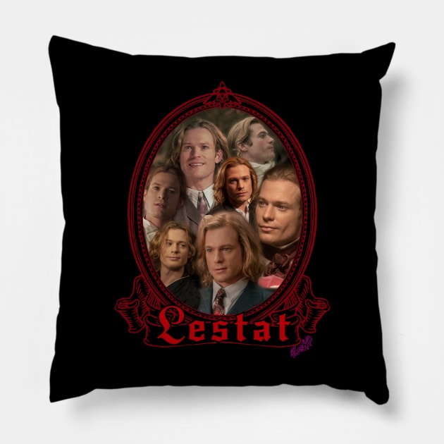 Lestat Framed - Sam Reid Pillow by GrannyPomshka