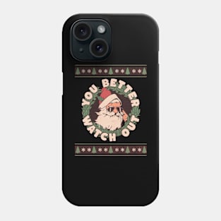 Santa the chill Phone Case