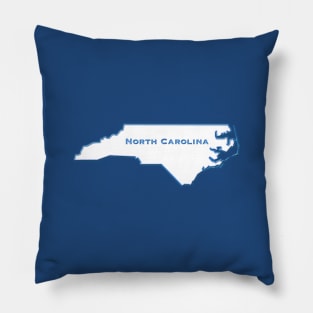 NC State Outline Pillow
