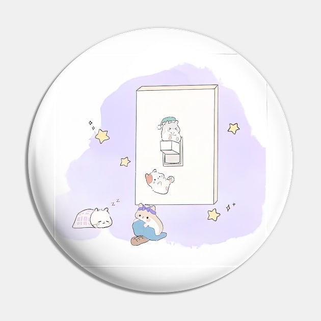 Little Hamsters Pin by Ayakama