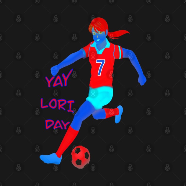 YAY LORI DAY GIRL FOOTBALLER by sailorsam1805