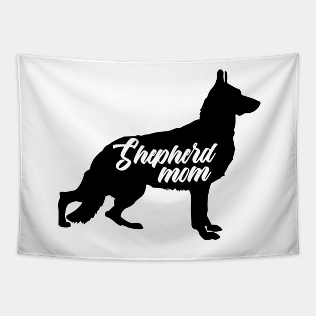 German Shepherd Mom Tapestry by JessDesigns