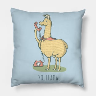 Yo Llama! Pillow