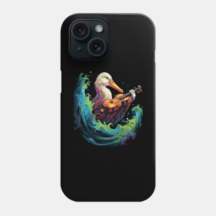 Albatross Playing Violin Phone Case