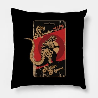 City Monster Action Figure Pillow