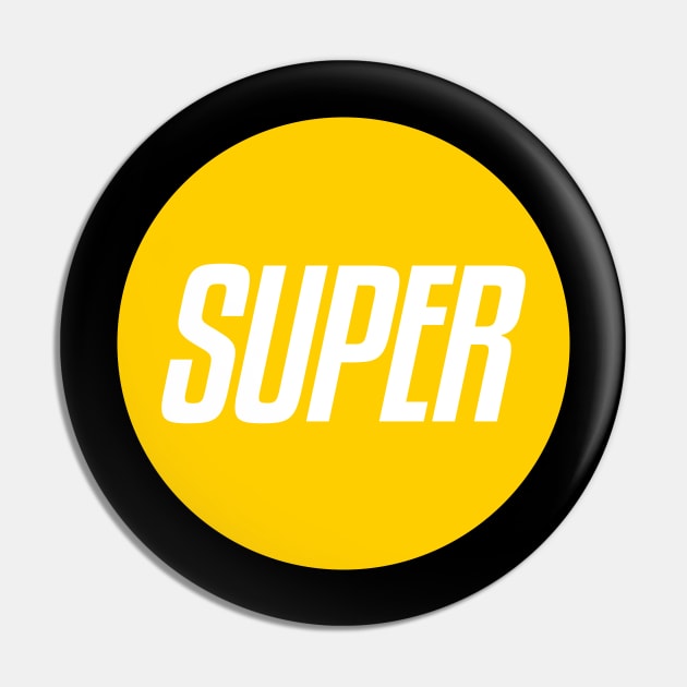 Super Logo Pin by Super Magic Bros