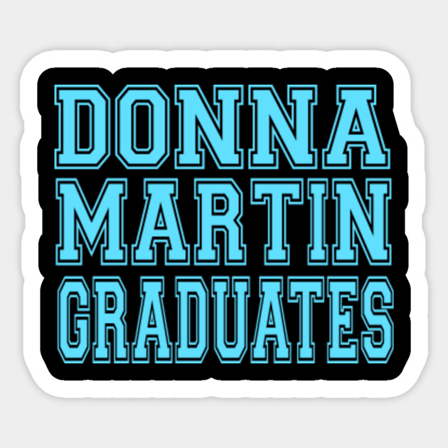 Donna Martin Graduates - Beverly Hills 90210 - Sticker &hellip;