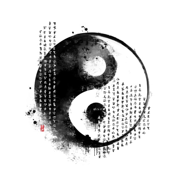 Yin Yang Ink by ILYOart