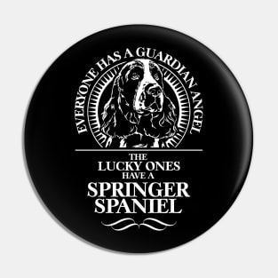 Springer Spaniel Guardian Angel dog sayings Pin