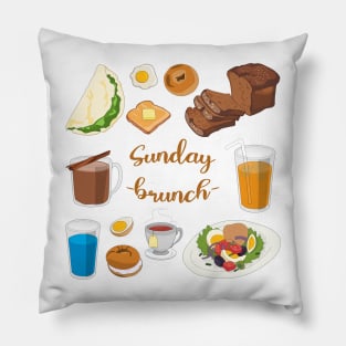 Sunday (Brunch) | Tick, Tick...Boom! Pillow