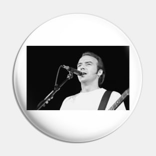 Midge Ure BW Photograph Pin