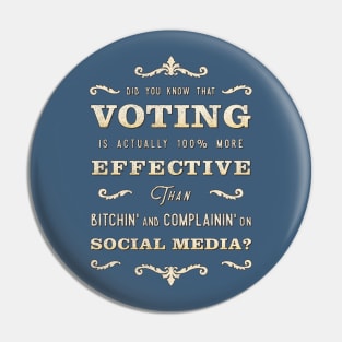 Effective Voting Pin