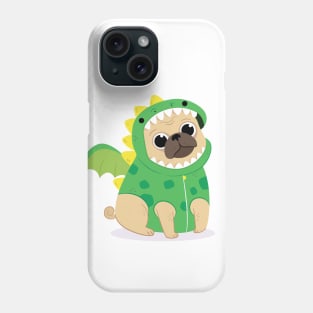 Dragon Dog Pug Phone Case