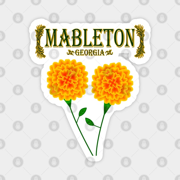 Mableton Georgia Magnet by MoMido