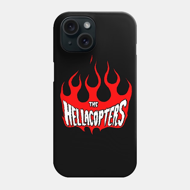 The Hellacopters - Flames logo Phone Case by CosmicAngerDesign