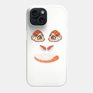 Sushi face2 Phone Case