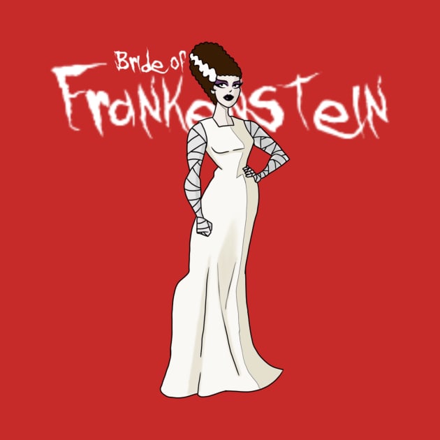 Bride of Frankenstein by AndrewKennethArt