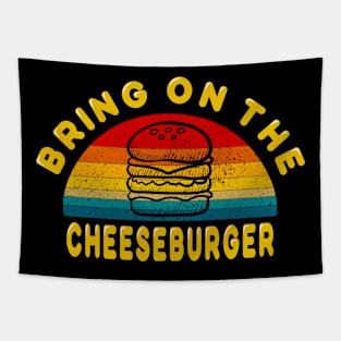 Bring on the Cheeseburger Tapestry