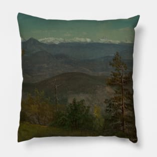 Yosemite Valley, California by Albert Bierstadt Pillow