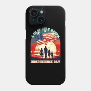 4 th of July Happy Independence Day Phone Case