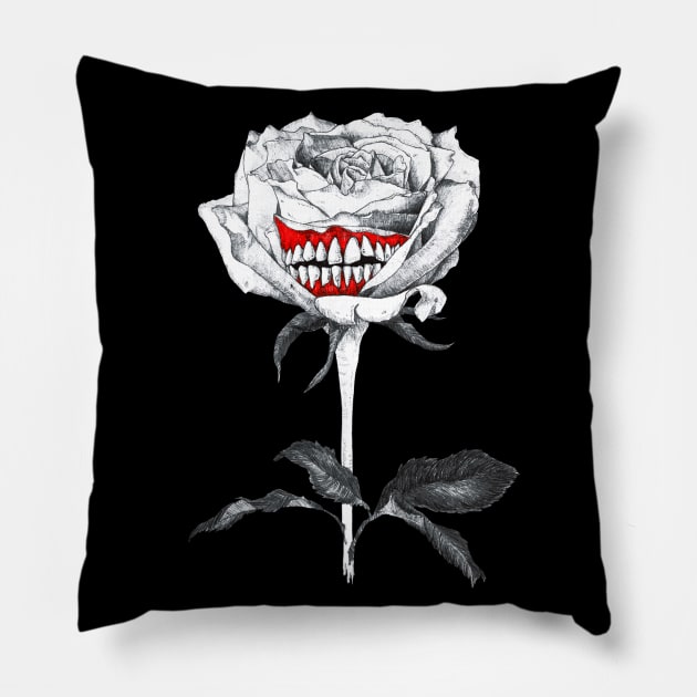 Rose Pillow by Sara Baun