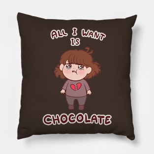 Chocolate Addict Pillow