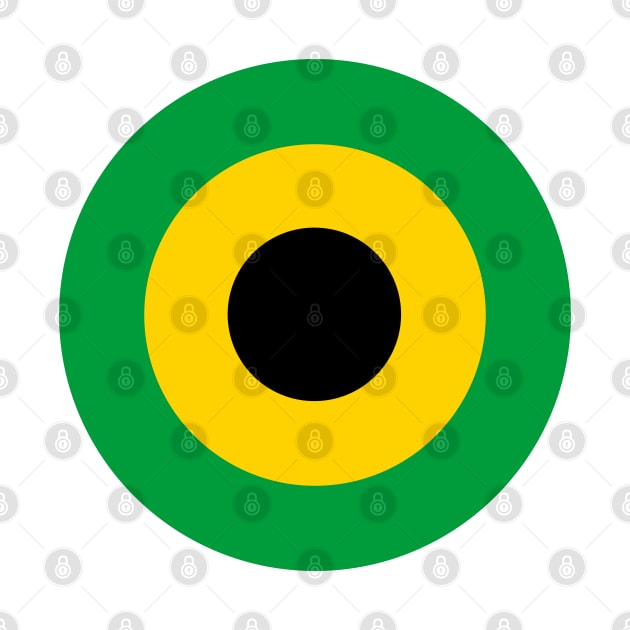 Jamaican Air Force Roundel by Lyvershop
