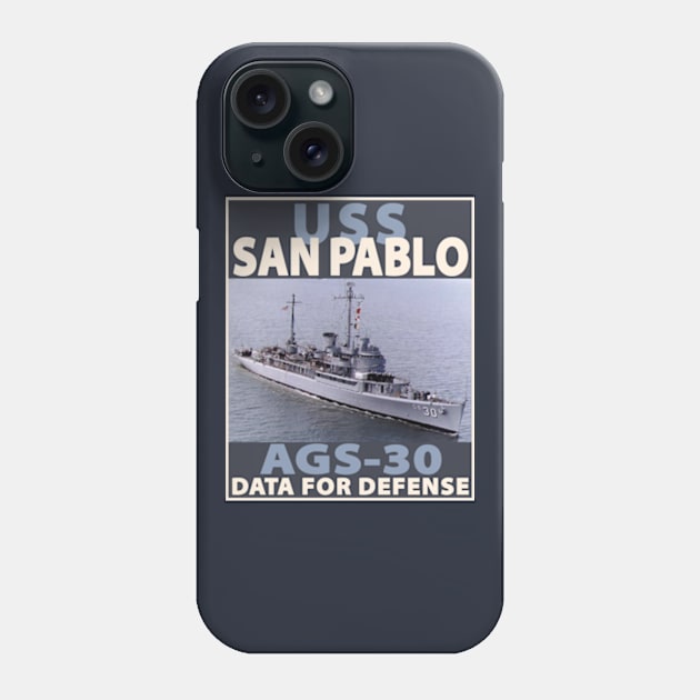 USS SAN PABLO - BLOCK Phone Case by CuteCoCustom