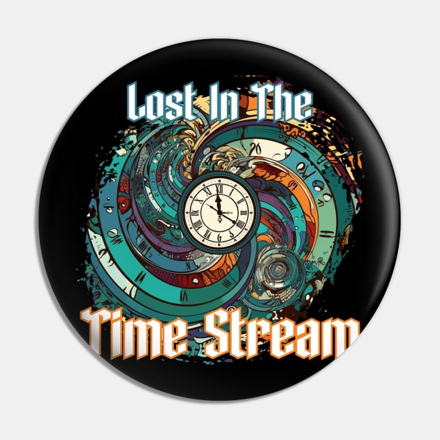 Lost in the Time Stream Pin by Pixy Official