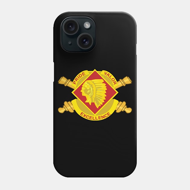 45th Artillery Brigade w Brranch Phone Case by twix123844