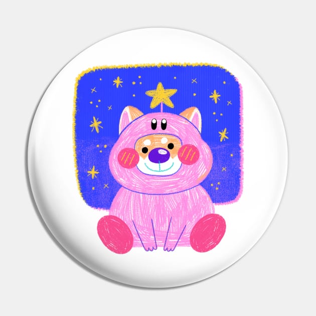 Kirby Dog Pin by Laetitia Levilly