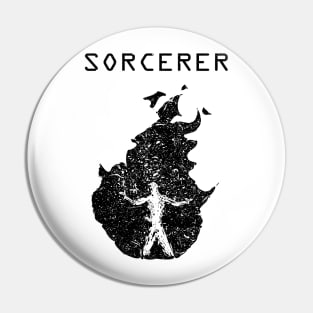 Sorcerer - Dark on Light Pin