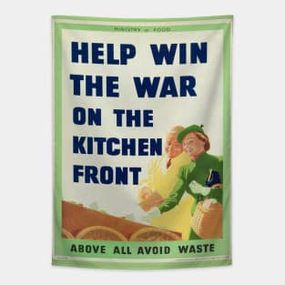 Help Win The War On The Kitchen Front Tapestry