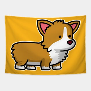 Cute Little Corgi Tapestry