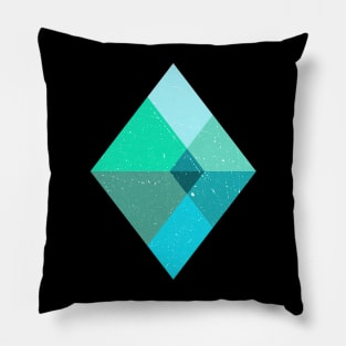 Geometric Mountains Pillow