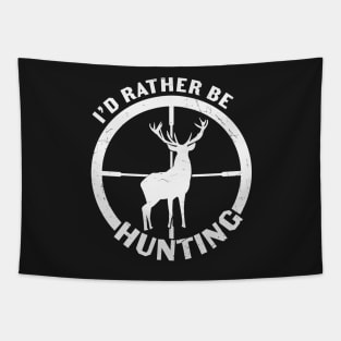 Live Free And Hunt Hard - Big Racks Matter - Funny Deer Buck Hunting Tapestry