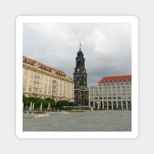 Dresden Germany sightseeing trip photography from city scape Europe trip Magnet