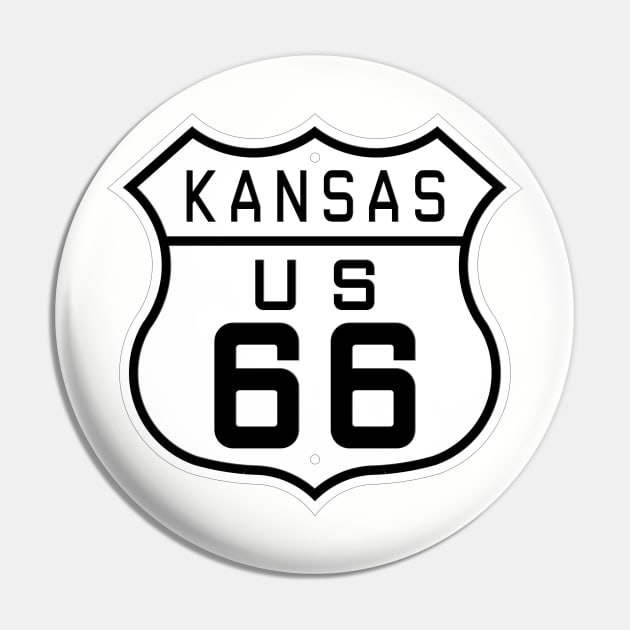 Kansas Route 66 Pin by ianscott76