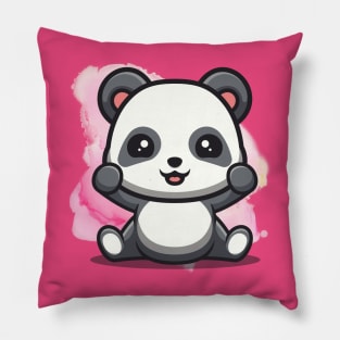 Cute Baby Panda - Adorable Panda - Kawaii Panda Pillow