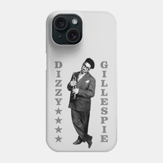 Dizzy Gillespie Phone Case by PLAYDIGITAL2020