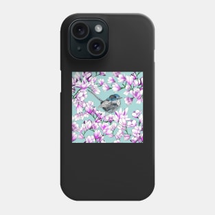 Magnolias  and Wren Phone Case