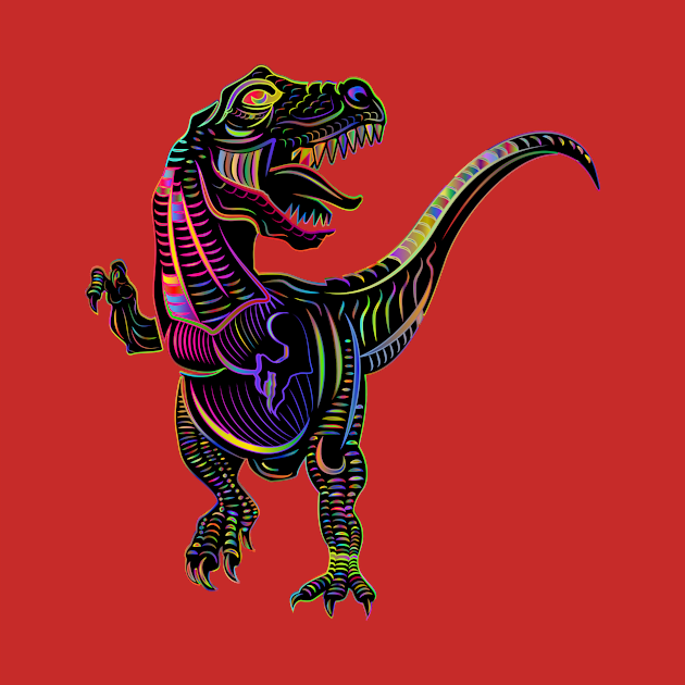 Rex Dinosaur T-shirt & Accessoires gift by MIRgallery