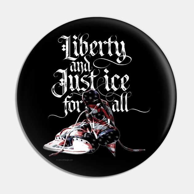 Just Ice For All Pin by eBrushDesign