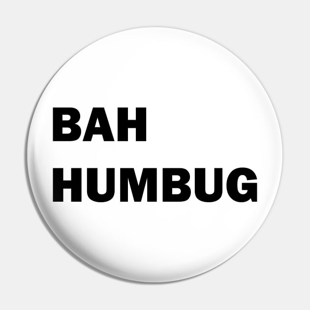 Bah humbug Pin by valentinahramov