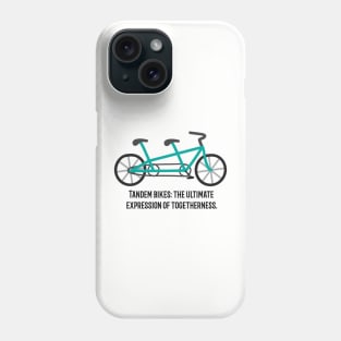 TANDEM BIKING Phone Case