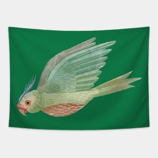 Parrot in Flight Tapestry