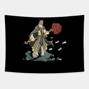 Roleplaying RPG Valentines Day TableTop Wizard Partner Gift Tapestry