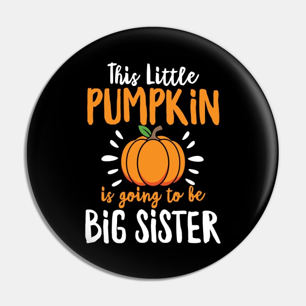 Funny Little Pumpkin Pregnancy Announcement Halloween Gift Pin by HCMGift